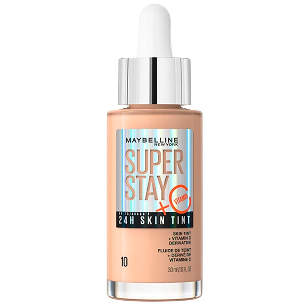 Maybelline New York SuperStay 24H Skin Tint 10 Foundation