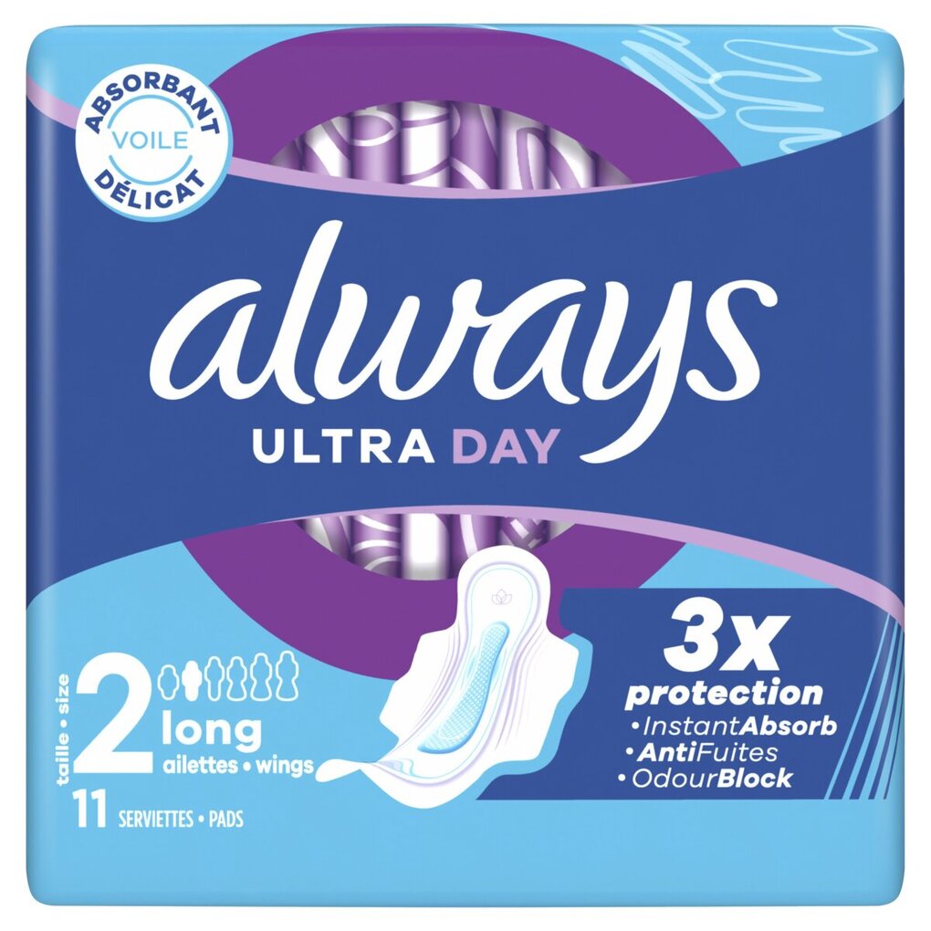 Always Ultra Day Serviettes Hygiéniques Long