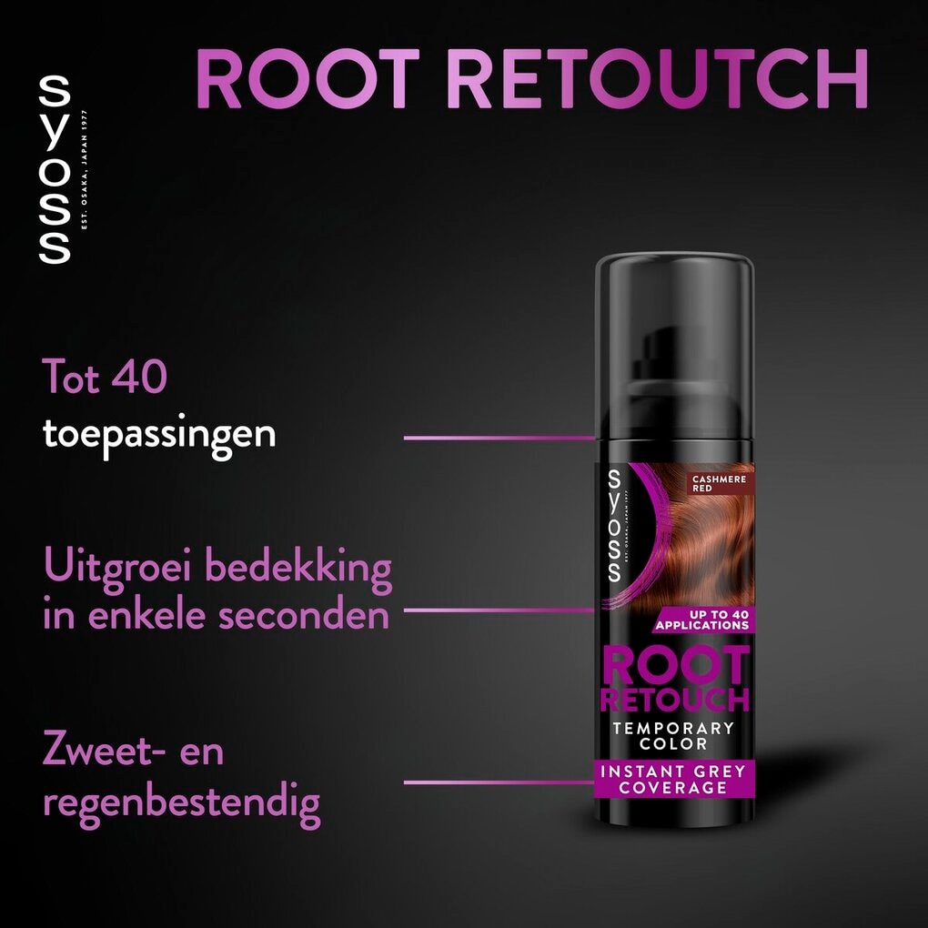Syoss Spray Racines Root Retouch Rouge Cachemire