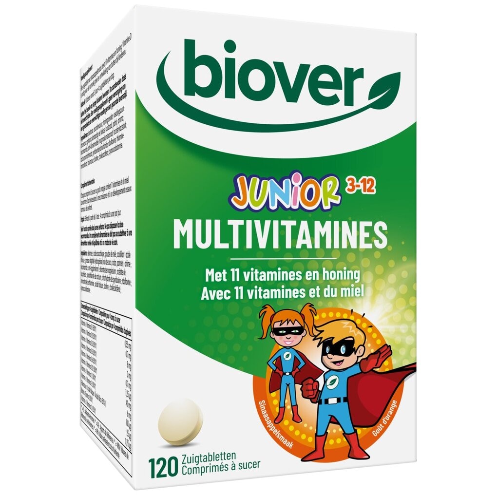Biover Junior Multivitamine Zuigtabletten