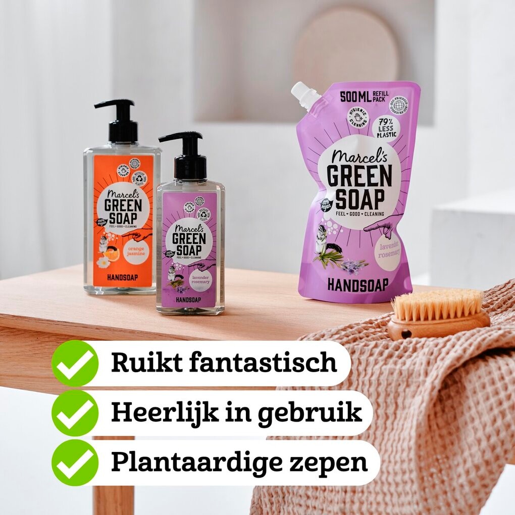 Marcel's Green Soap Orange & Jasmine Handzeep