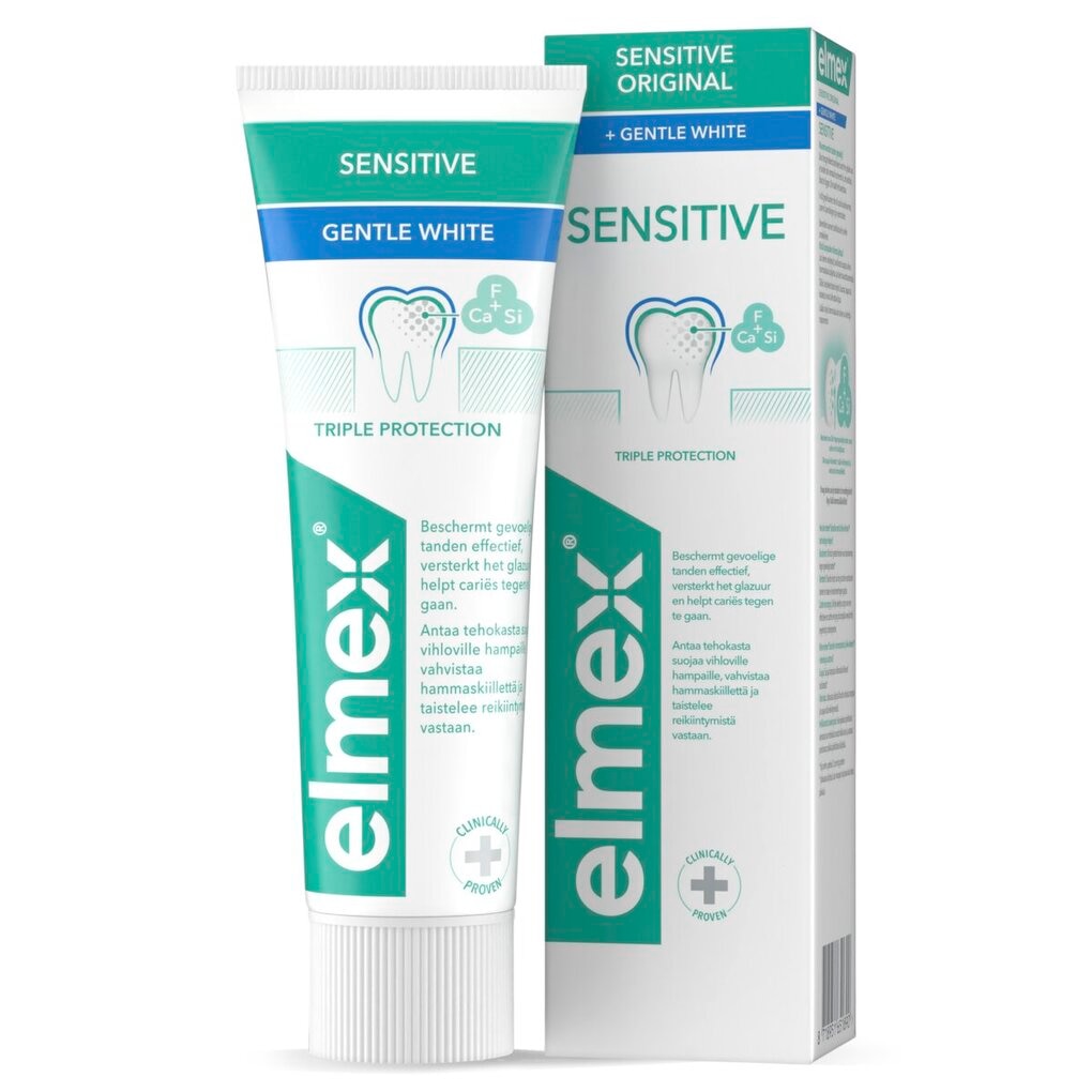 Elmex Dentifrice Sensitive Gentle White