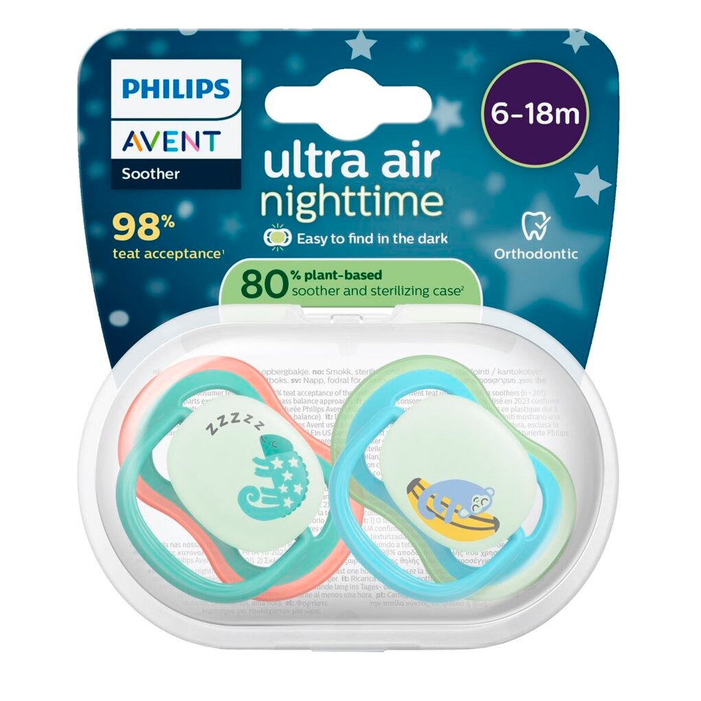 Philips Ultra Air Night Deco Groen/Blauw 6-18M