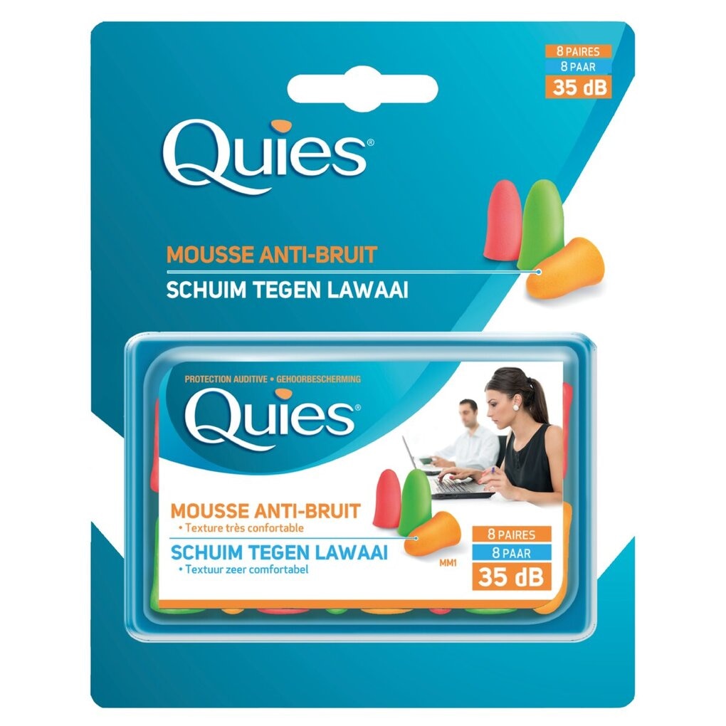 Quies Schuim Fluo Oordopjes