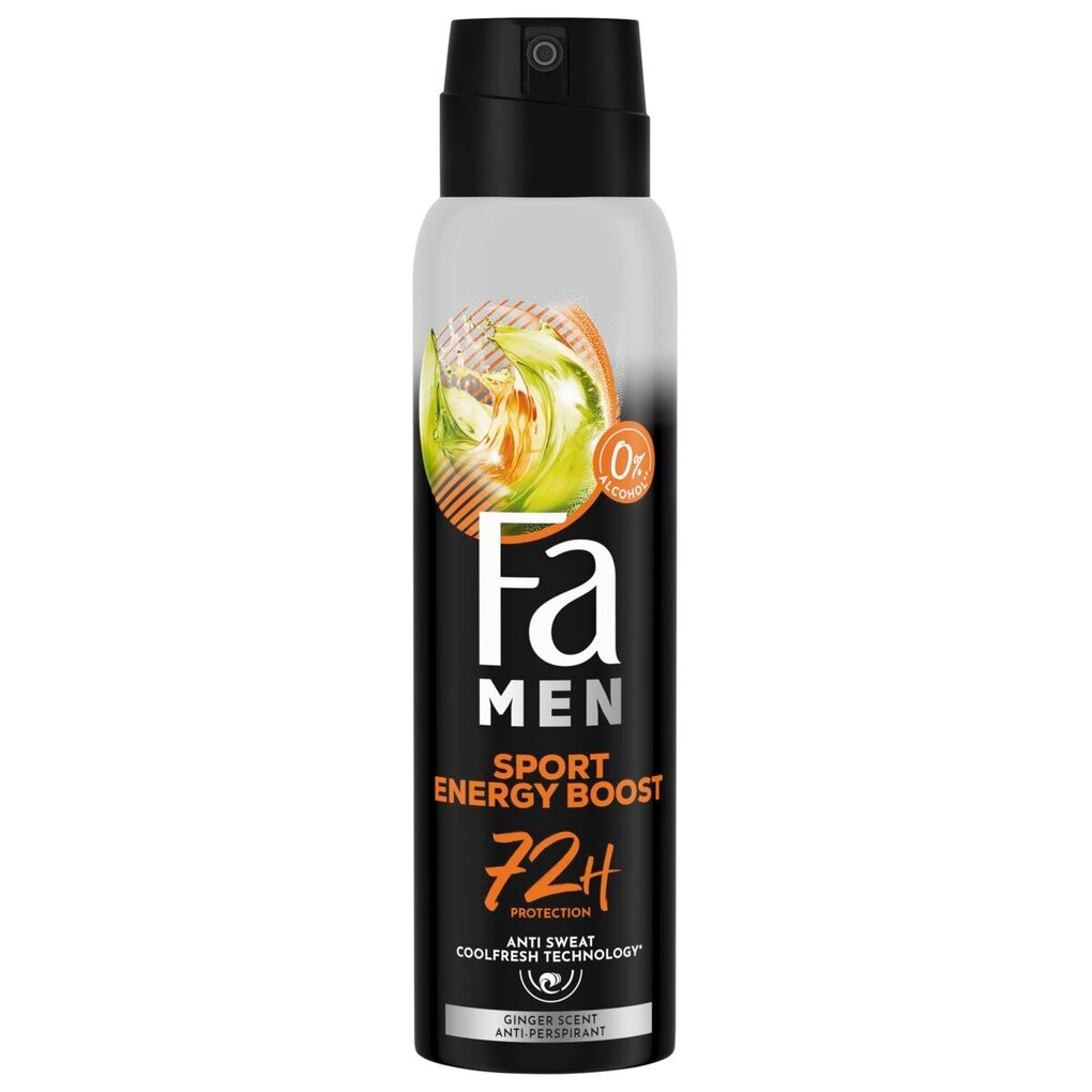 Fa Men Sport Energy Boost Deodorant Spray