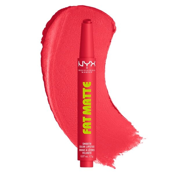 NYX Professional Makeup Rouge à Lèvres Smooth Color Fat Matte 10 Flamingo Feather