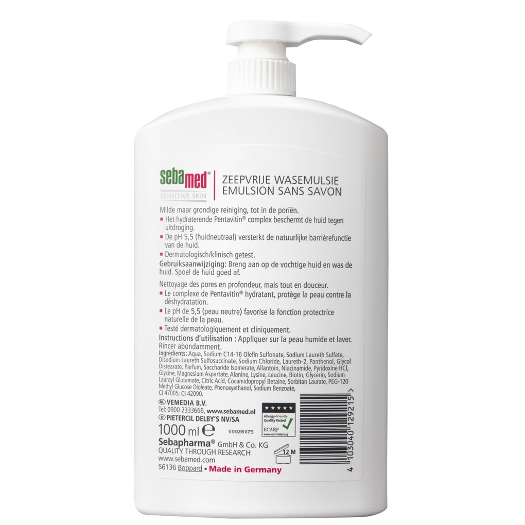 Sebamed Zeepvrije Wasemulsie