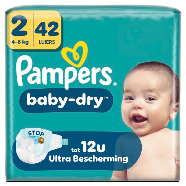 Pampers Couches Baby-Dry Taille 2