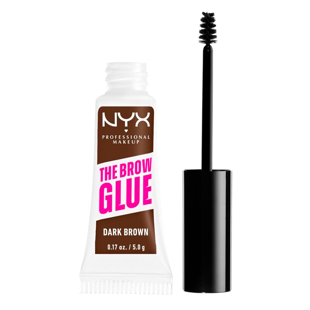 NYX Professional Makeup 04 Dark Brown The Brow Glue Stick NYX Professional Makeup 04 Dark Brown The Brow Glue Stick