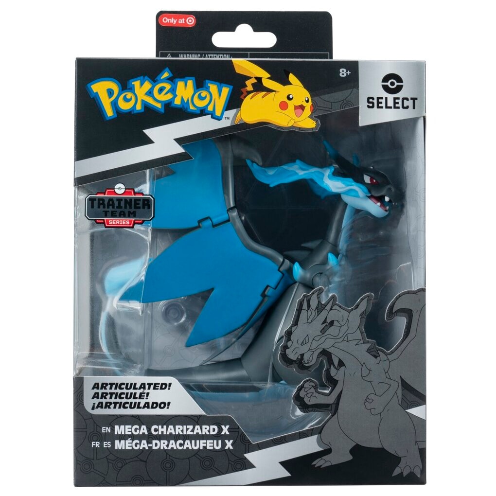 Pokémon Mega Charizard X Figuur Pokémon Mega Charizard X Figuur