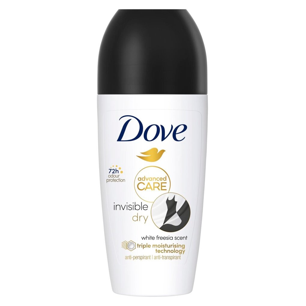 Dove Advanced Care Anti-Transpirant à Bille Invisible Dry