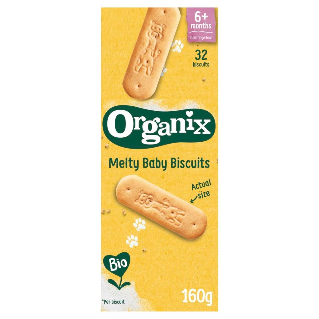 Organix Bio 6M+ Melty Baby Biscuits