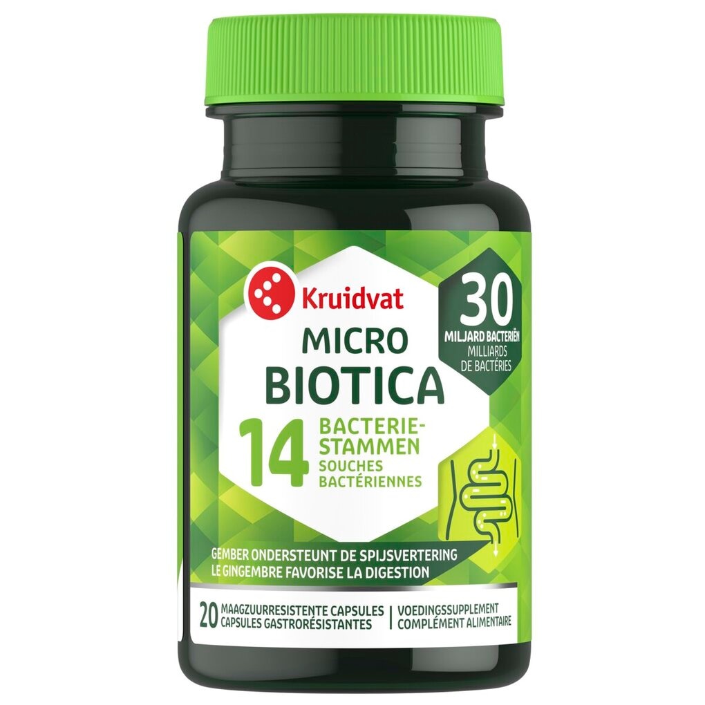 Kruidvat Capsules Gastro-Résistantes Micro Biotica Kruidvat Capsules Gastro-Résistantes Micro Biotica
