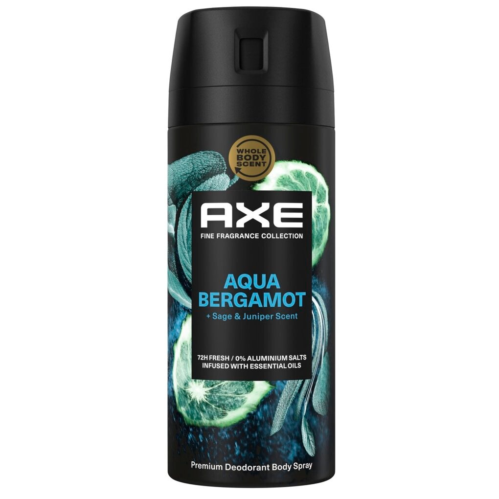 Axe Fine Fragrance Aqua Bergamot Deodorant & Bodyspray