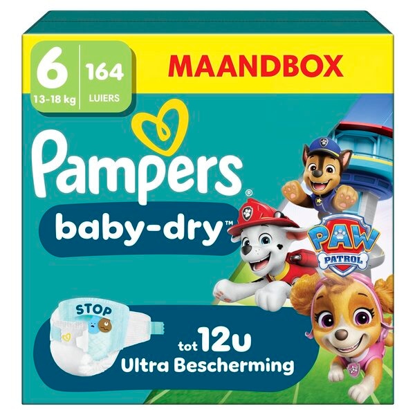 Pampers Couches Baby-Dry La Pat' Patrouille Taille 6