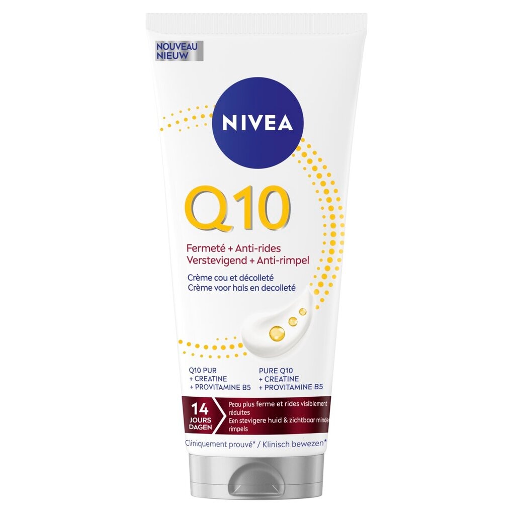 NIVEA Crème Cou et Decolleté Q10 Fermeté + Anti-Rides