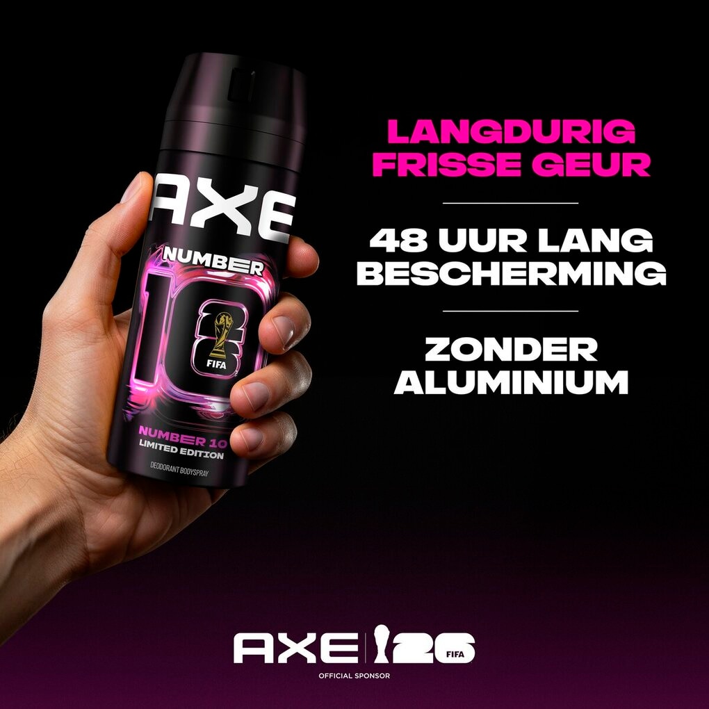 AXE Deodorant Bodyspray Number 10 FIFA Limited Edition