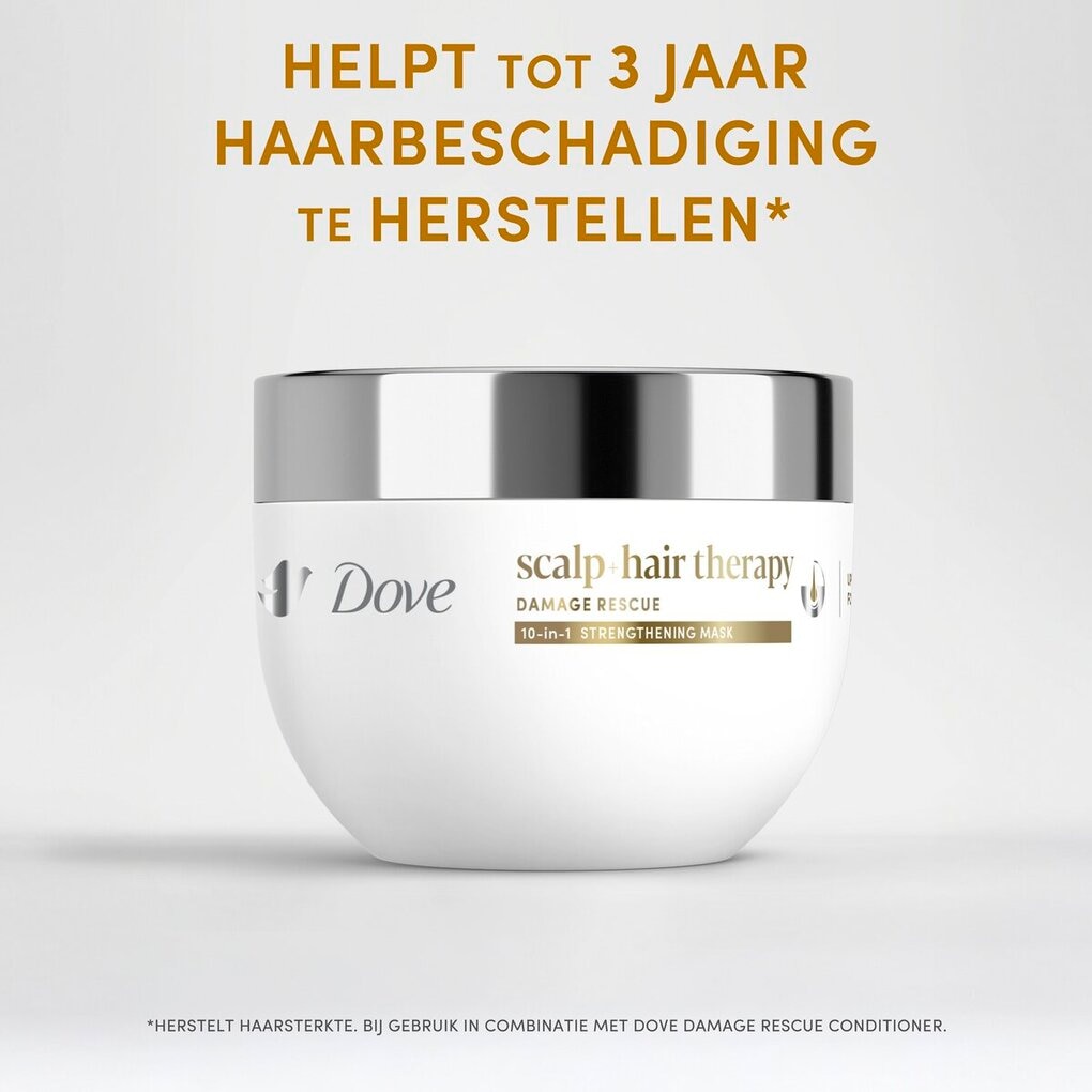 Dove Scalp + Hair Therapy Strengthening Mask 10-in-1 Damage Rescue