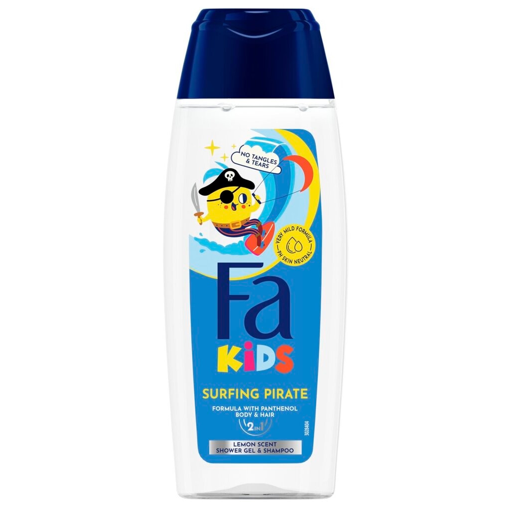 Fa Kids Gel douche et Shampoing 2-en-1 Surfing Pirate Fa Kids Gel douche et Shampoing 2-en-1 Surfing Pirate