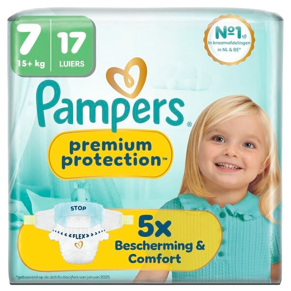 Pampers Couches Premium Protection Taille 7