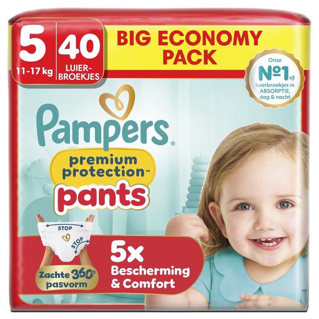 Pampers Couches-Culottes Premium Protection Pants Taille 5