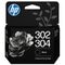 HP Cartouche d'Encre 302/304 Noir