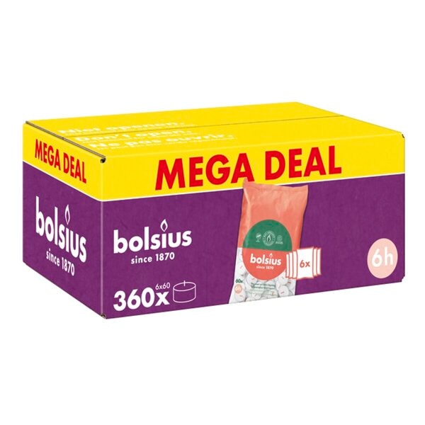 Bolsius Bougies Chauffe-Plat