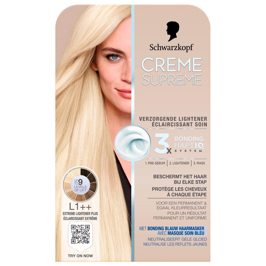 Schwarzkopf Creme Supreme Éclaircissant Soin L1++