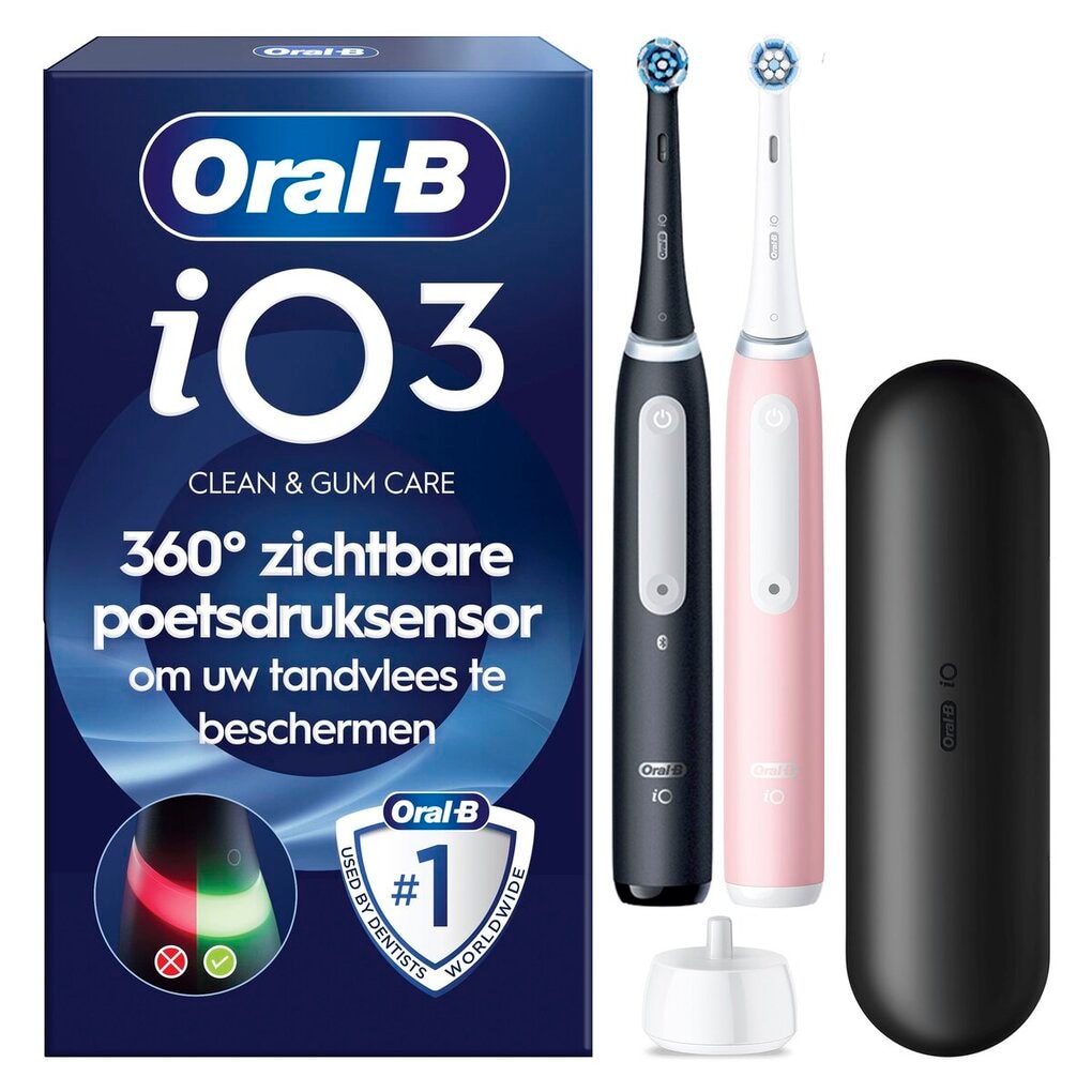 Oral-B Brosses à Dents Électriques Duo iO Technologie series 3