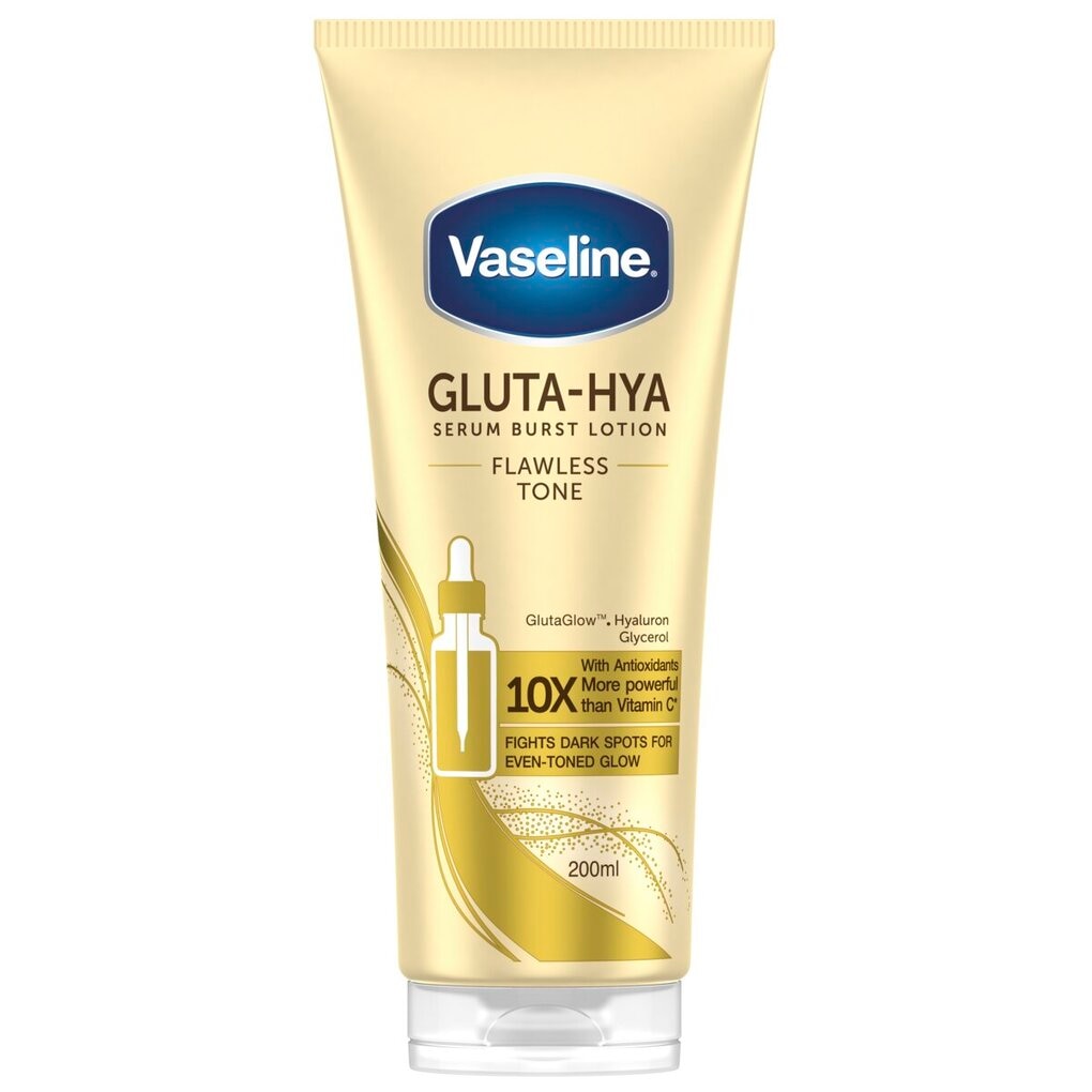 Vaseline Gluta-Hya Flawless Tone Serum Burst Lotion