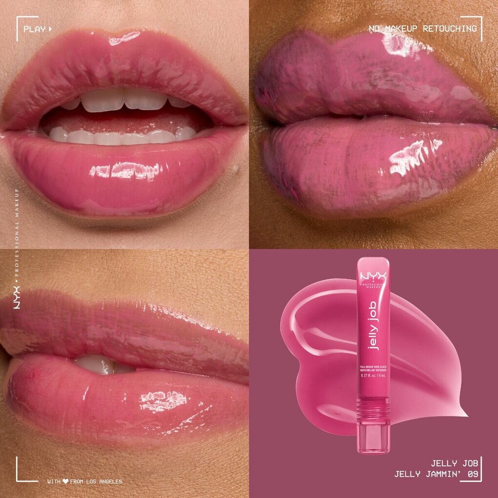 NYX Professional Makeup Gloss à Lèvres Jelly Job Jammin'