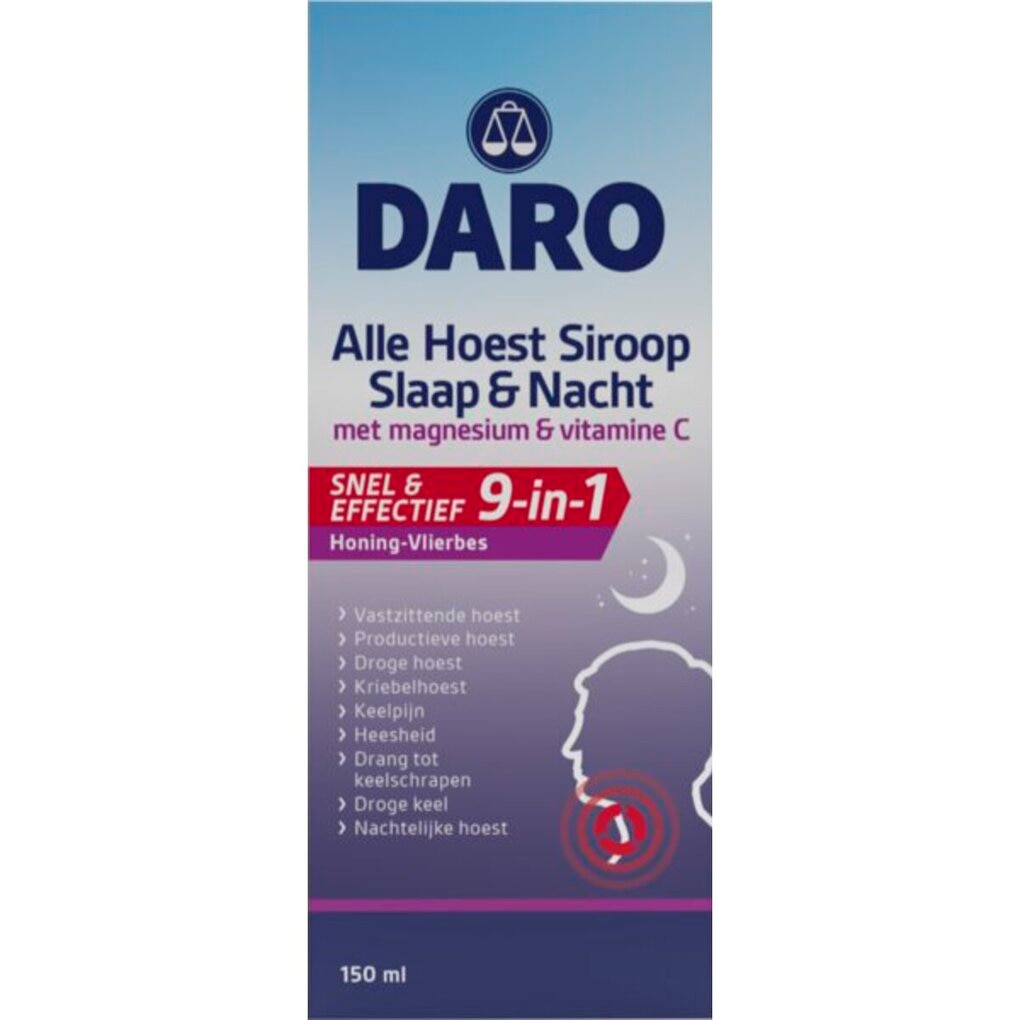 Daro Tous les Sirops contre la Toux