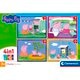 Clementoni Puzzel 4-en-1 Peppa Pig