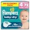 Pampers Couches Baby-Dry Taille 4