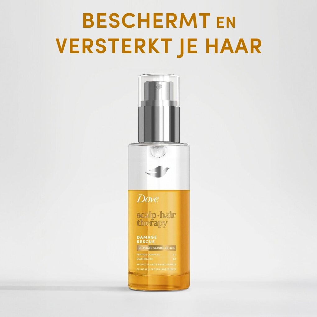 Dove Scalp + Hair Therapy Damage Rescue Bi-phase Serum-in-Oil