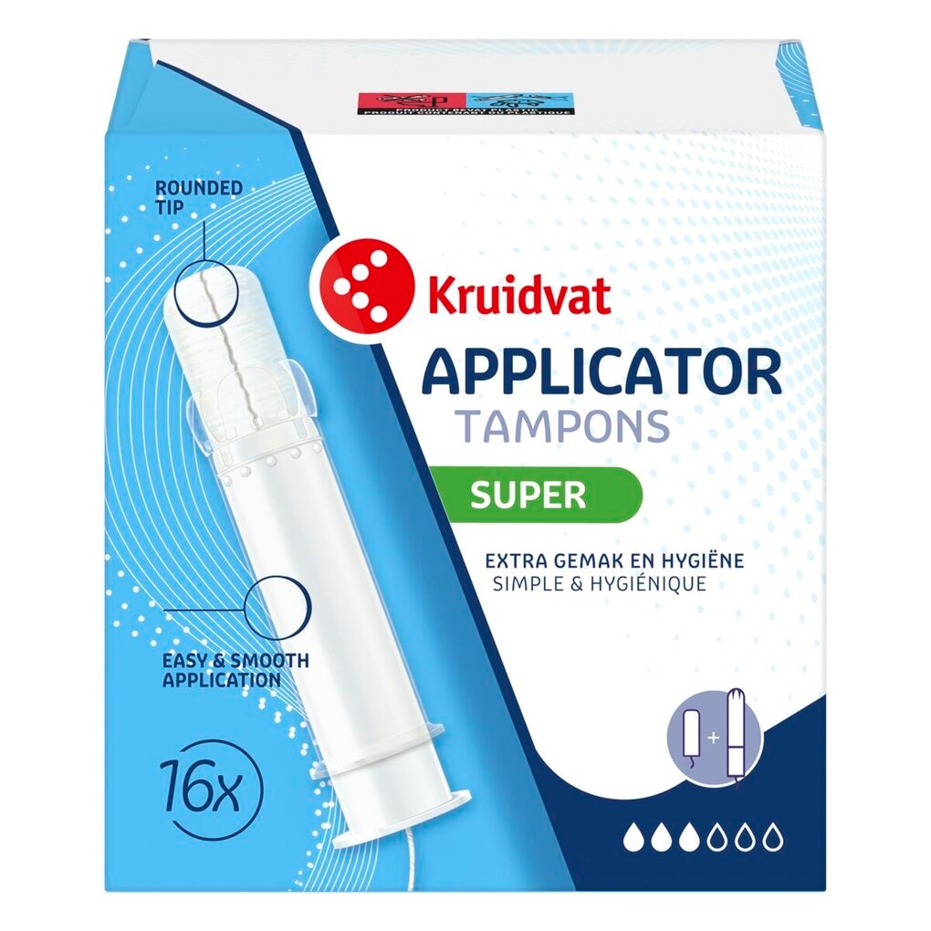 Kruidvat Super Tampons met Applicator