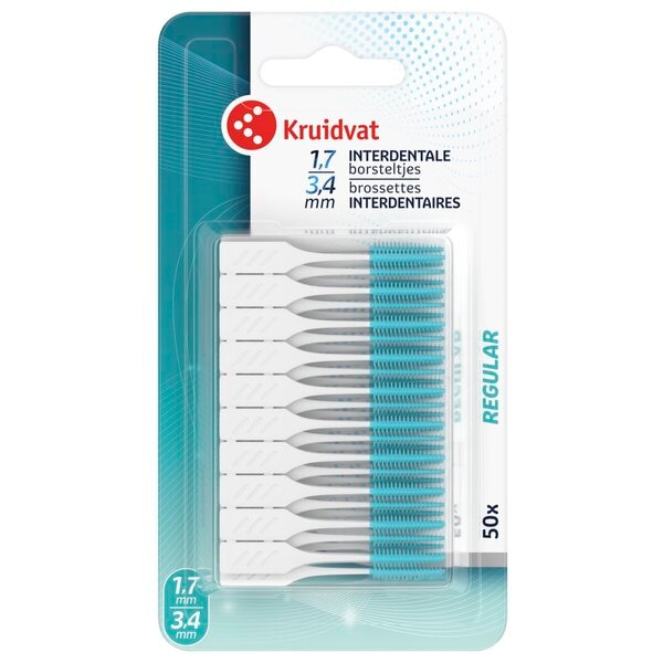 Kruidvat Brossettes Interdentaires 1,7-3,4mm Regular