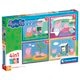 Clementoni Puzzel 4-en-1 Peppa Pig
