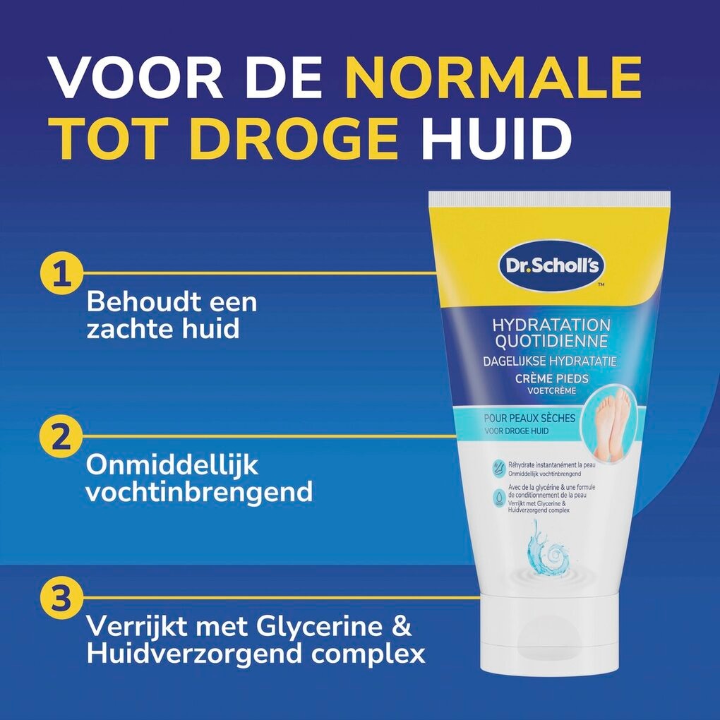 Dr. Scholl’s Dagelijkse Hydratatie Voetcrème