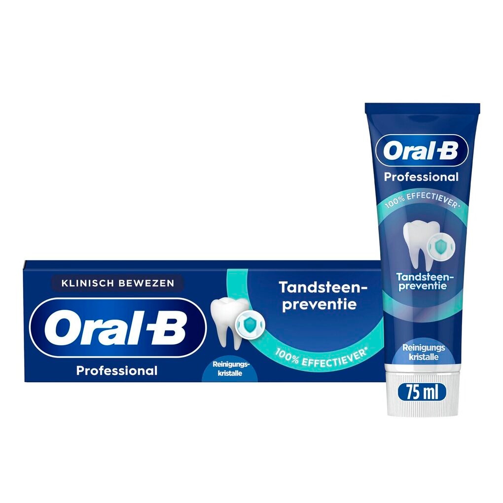 Oral B tandpasta Professional Tandsteenpreventie Reinigingskristallen 75ml