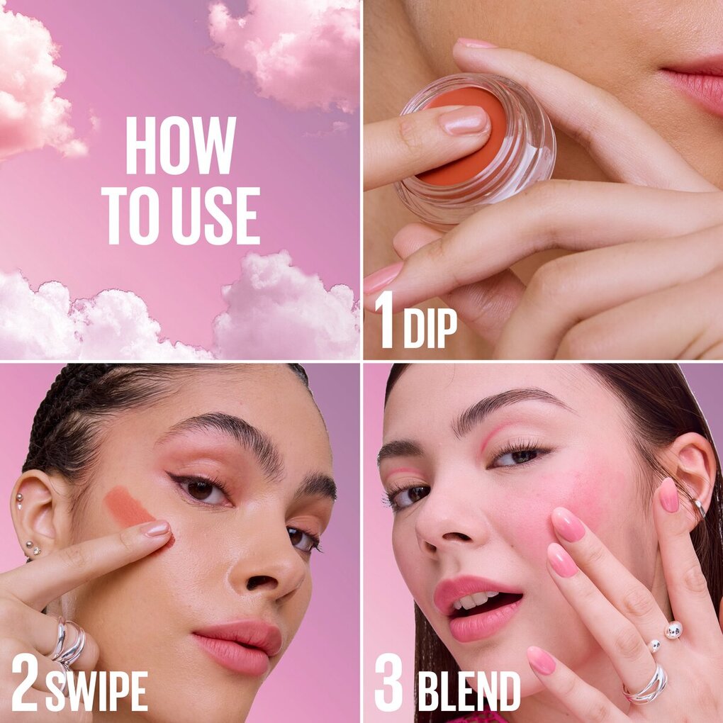 Maybelline New York Cheek & Lip Mousse Cloudtopia Pink Daydream