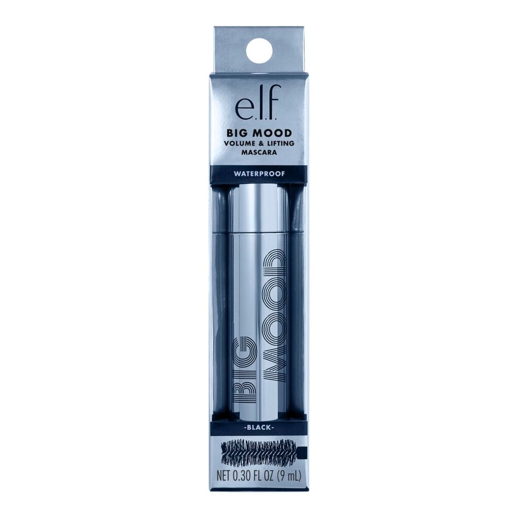 e.l.f. Mascara Volume & Lifting Big Mood Deep Waterproof Black