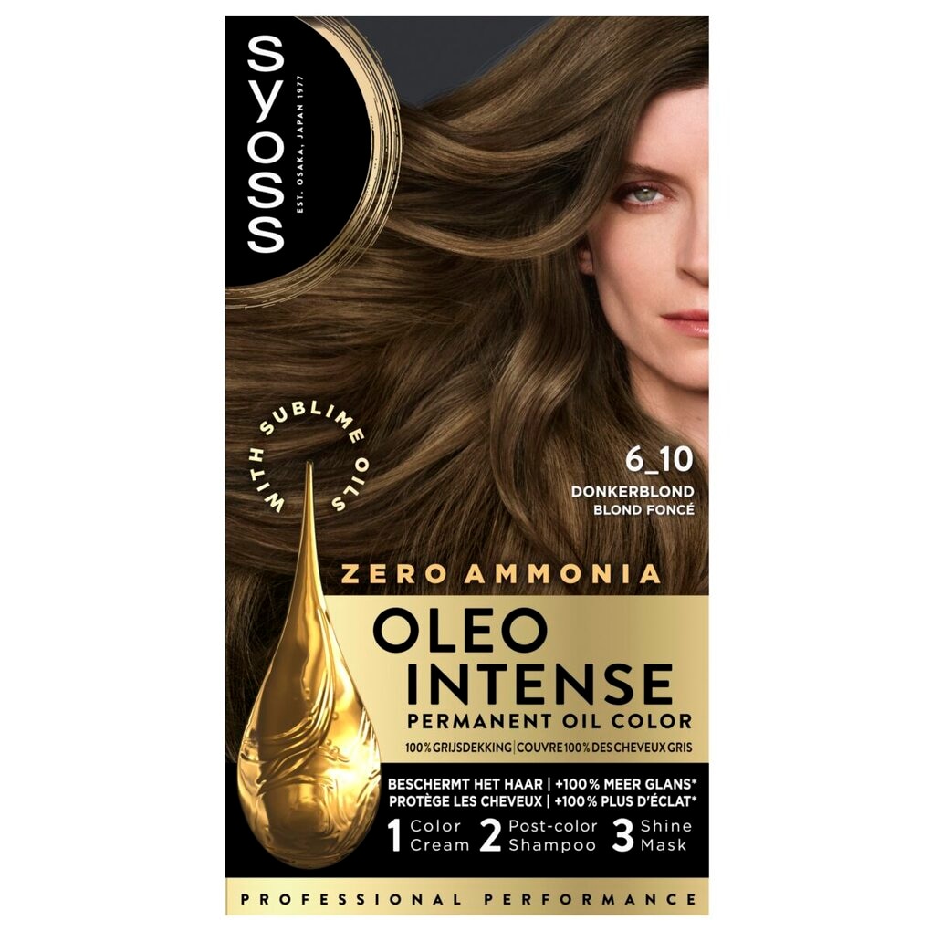 Syoss Oleo Intense 6-10 Donkerblond Haarkleuring