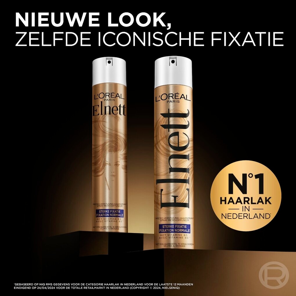 L'Oréal Paris Elnett Satin Sterke Fixatie Haarspray