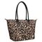 Sac à Provisions en Nylon à Motif Panthère