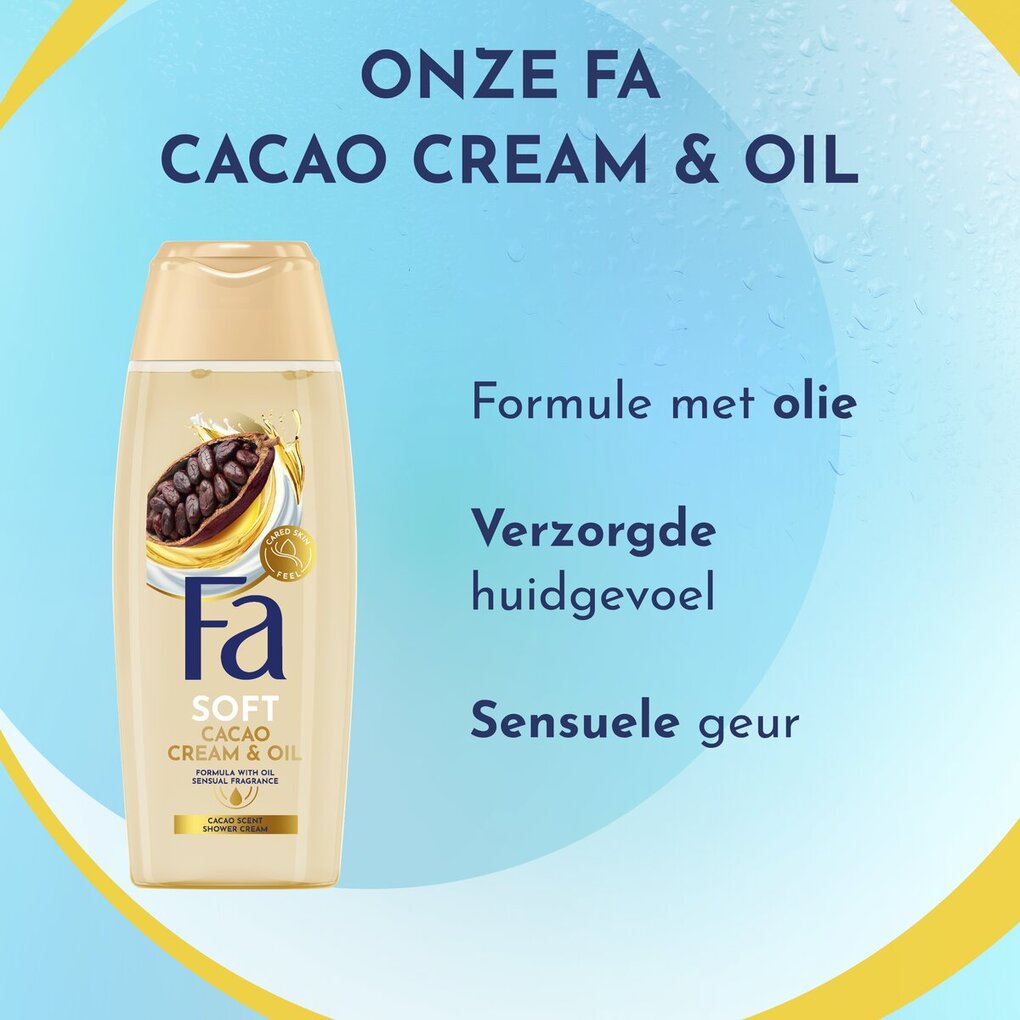 Fa Crème de Douche Cream & Oil Cacao