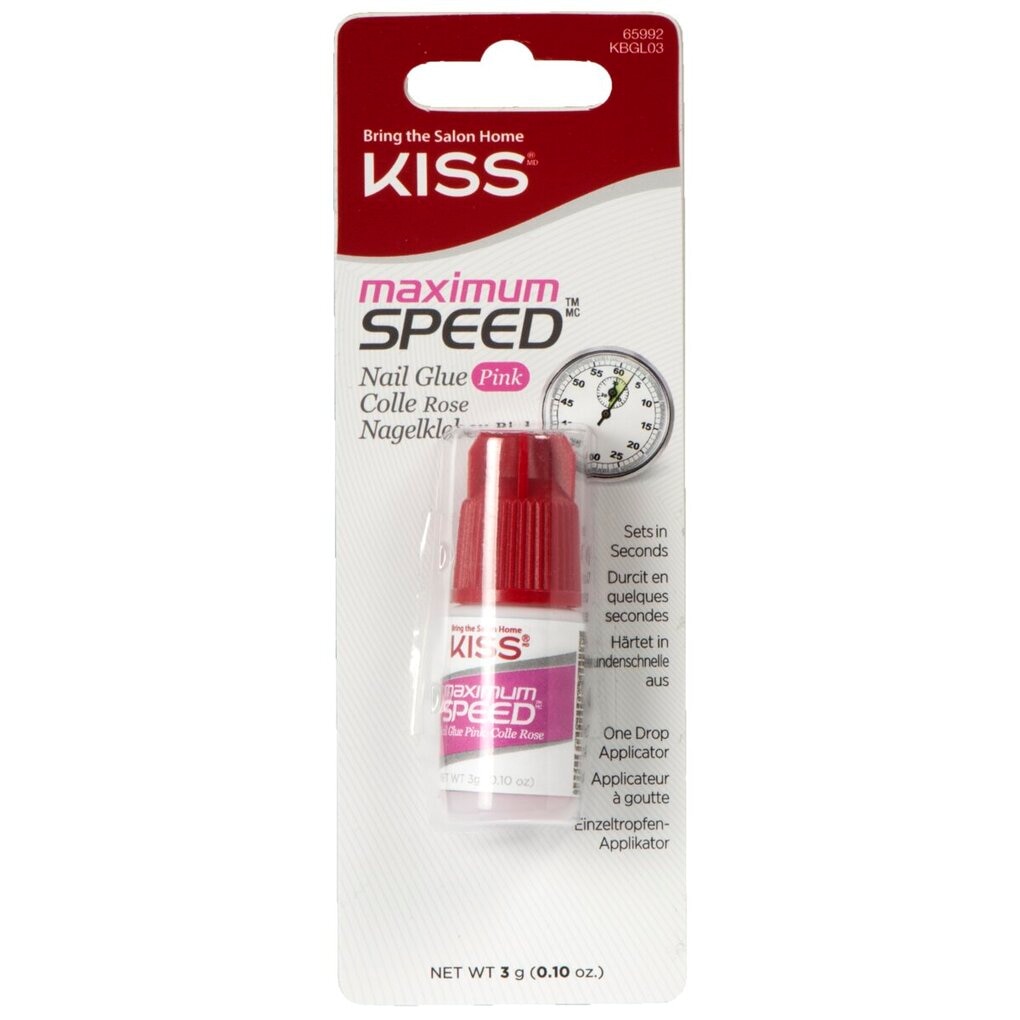 Kiss Maximum Speed Pink Nail Glue