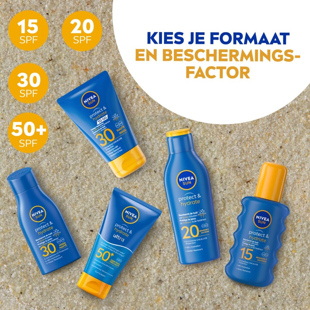 NIVEA Sun Protect & Hydrate SPF50+ Zonnebrandlotion