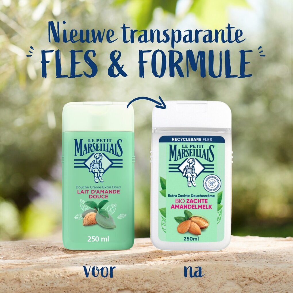 Le Petit Marseillais Crème de Douche Extra Doux Lait d’Amande Douce