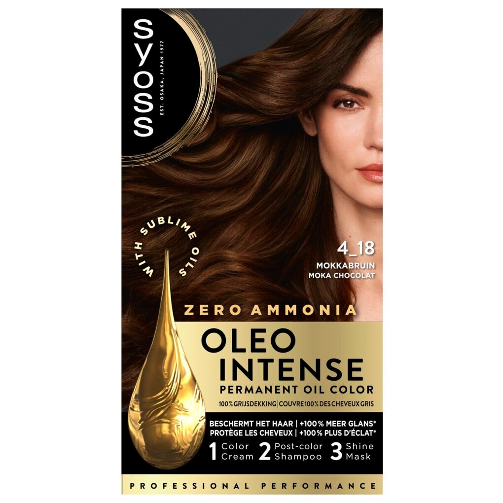 Syoss Coloration Permanente Oleo Intense 4-18 Mocca Chocolat